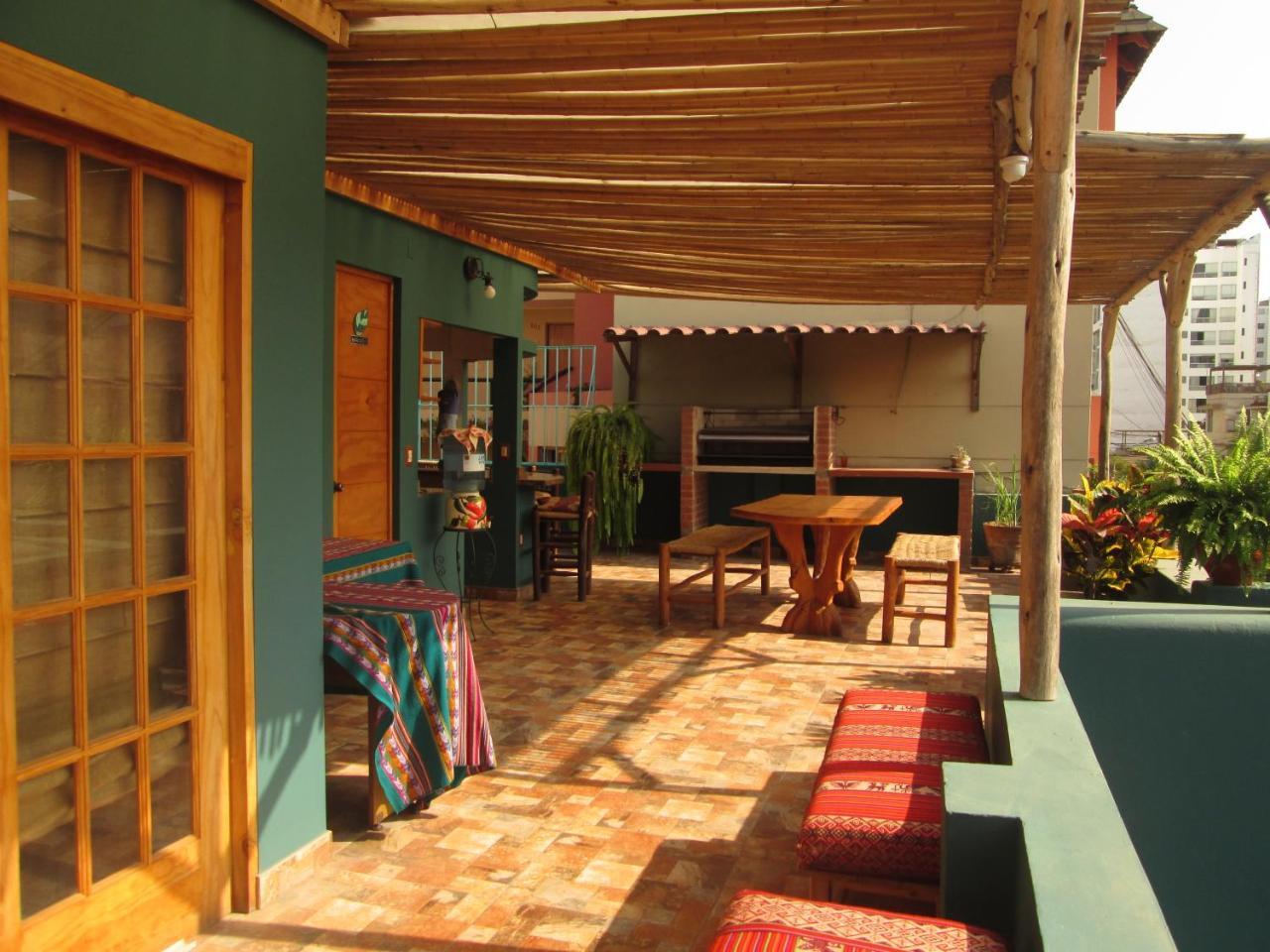 Bed and Breakfast La Casona Azul Lima Exterior foto