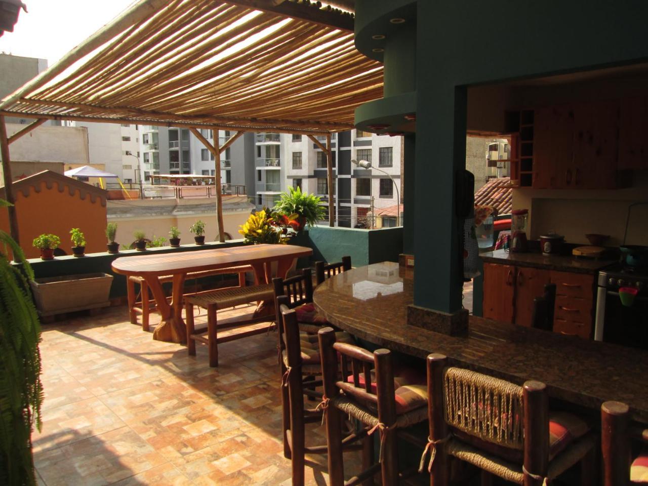 Bed and Breakfast La Casona Azul Lima Exterior foto